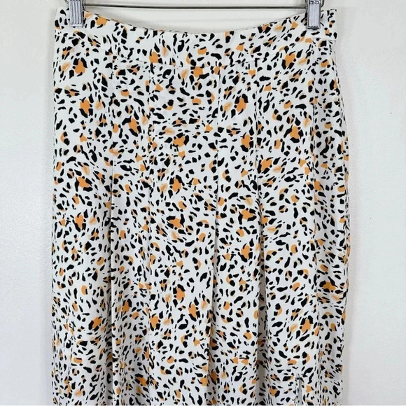 Wayf Animal Print Slit Front Midi Skirt - Picture 4 of 15